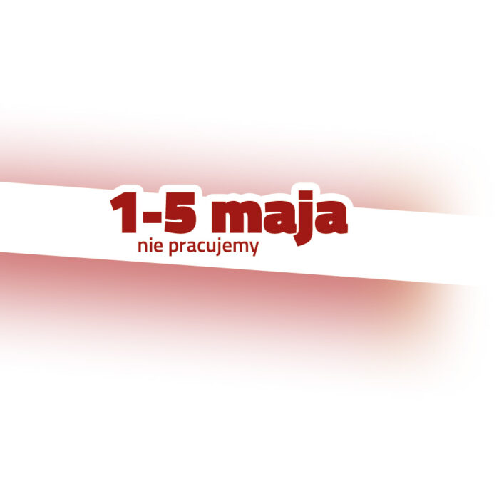 1-5 maja przerwa