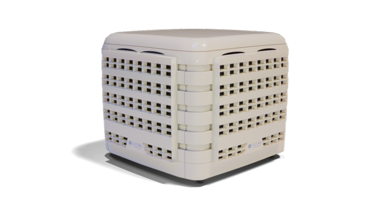 Raffreddatore evaporativo FRESCO OK – raffreddamento di un capannone industriale